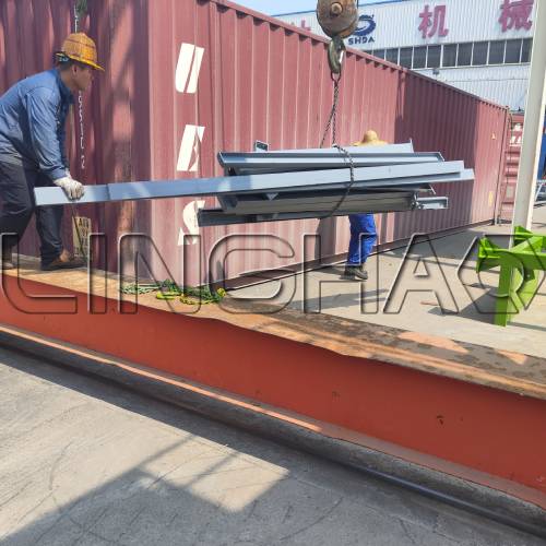 LINGHAO dry mixing plant ready for shipment to Australia
